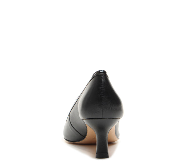 Décolleté Vicenza bon ton tacco kitten nero