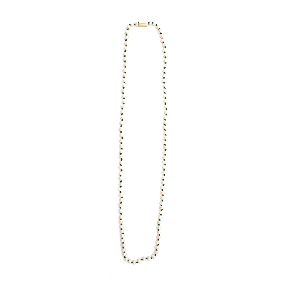 Collana passepartout con perle