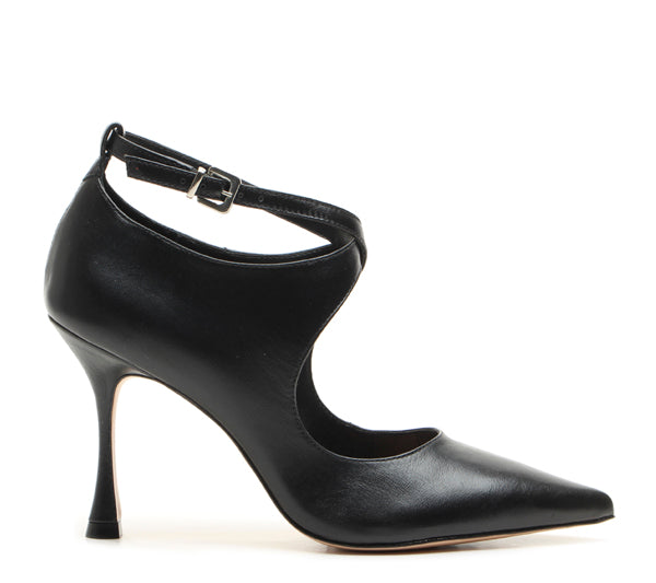 Décolleté Vicenza tacco alto nero