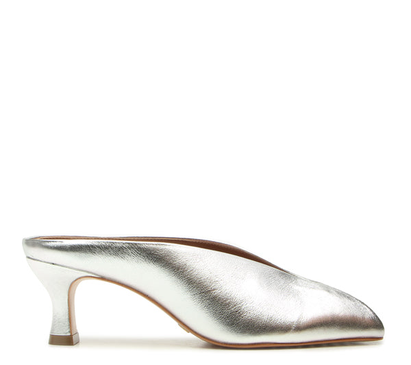 Alba silver Vicenza Mule