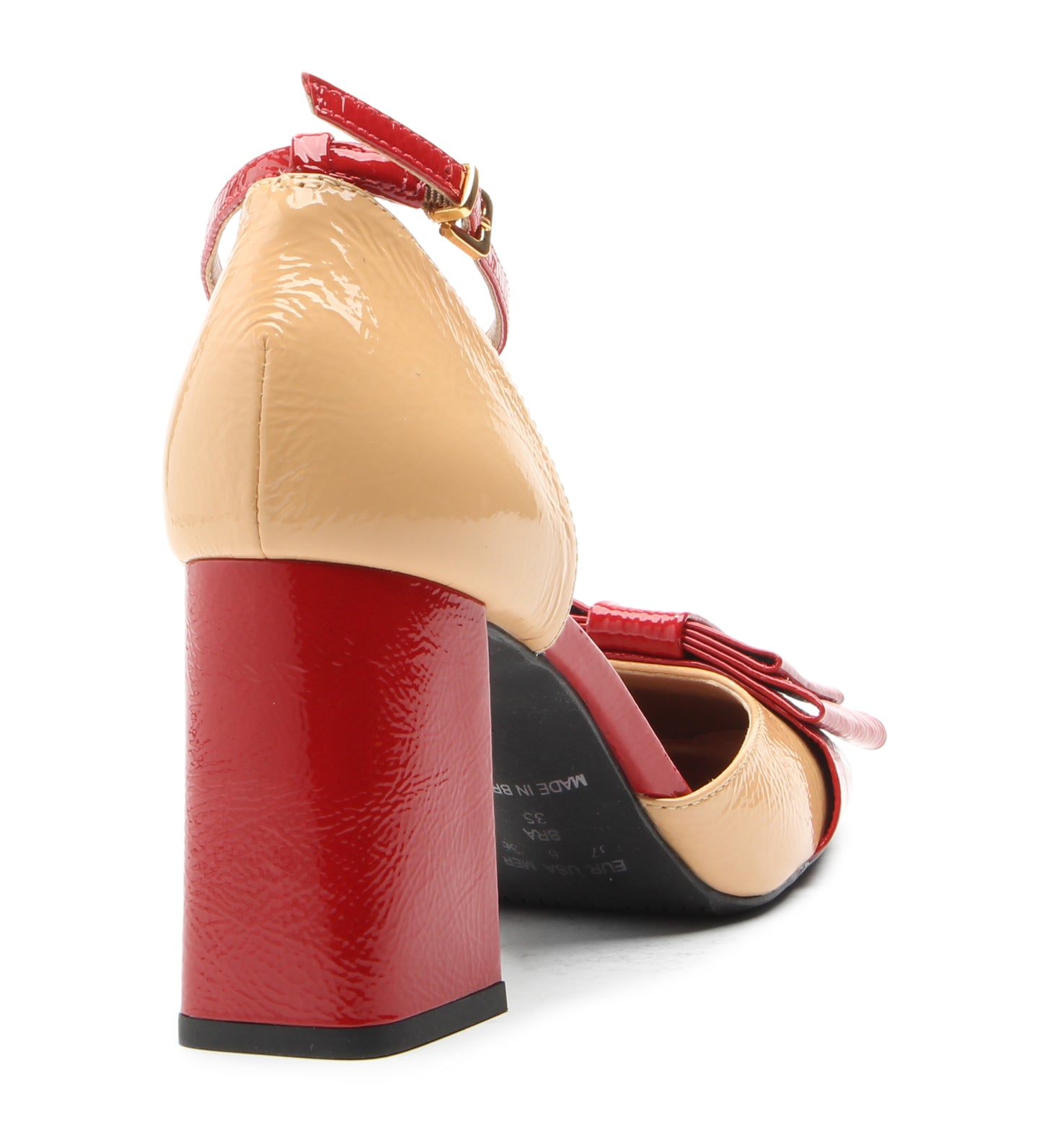 High heel bicolor Vicenza shoe