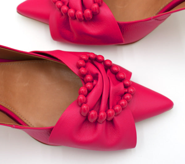 Slingback NEW ROMANTIC cremisi