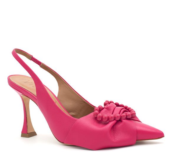 Slingback NEW ROMANTIC cremisi