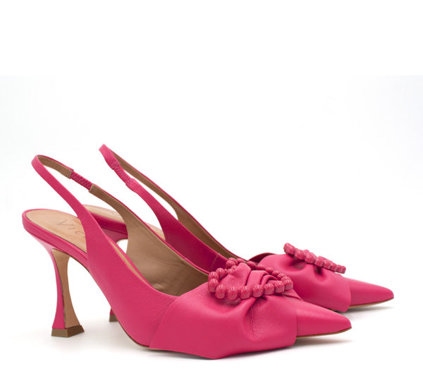 Slingback NEW ROMANTIC cremisi