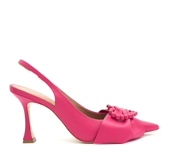 Slingback NEW ROMANTIC cremisi