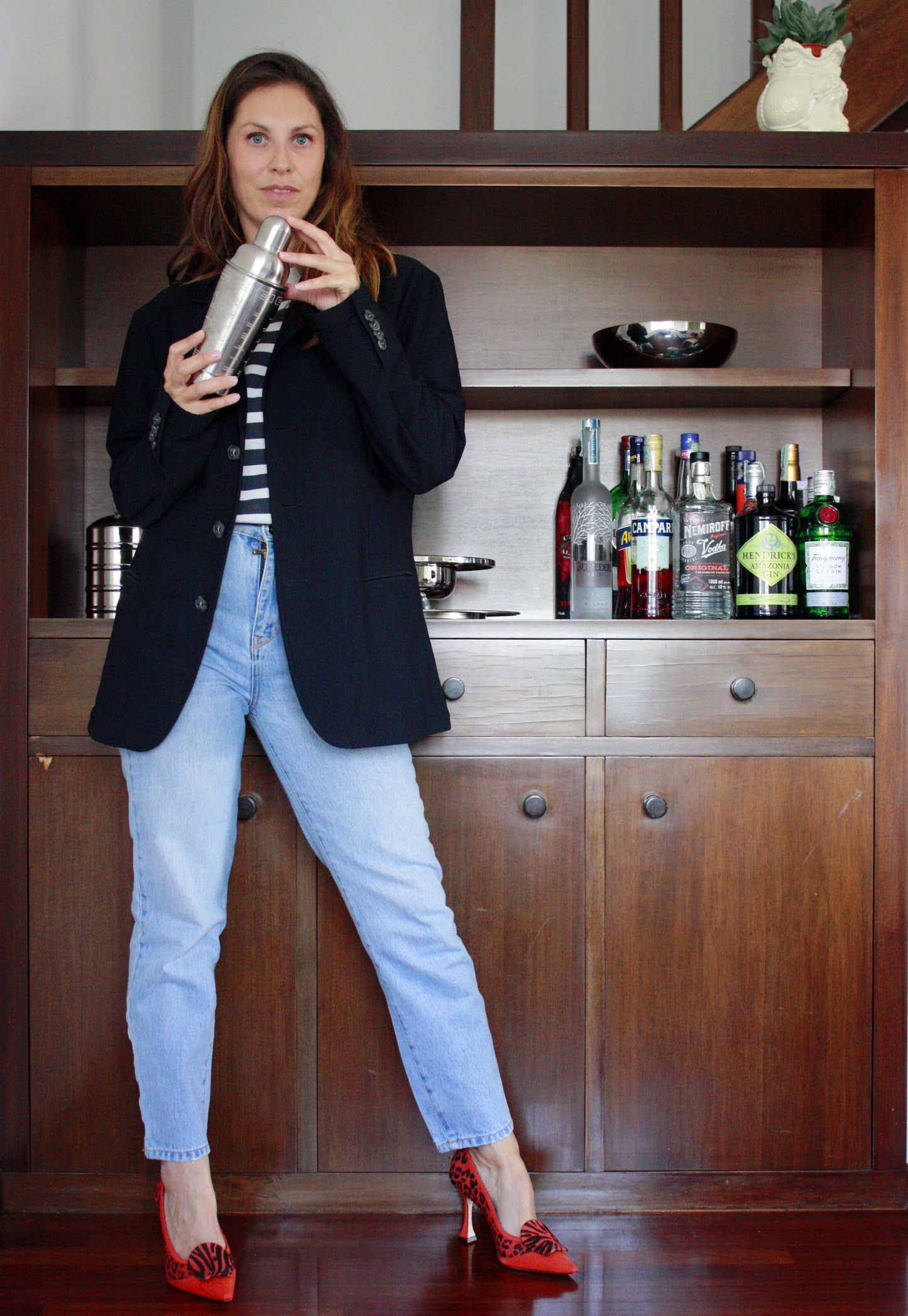 Decollete Vicenza WILD & Chic arancione tacco alto