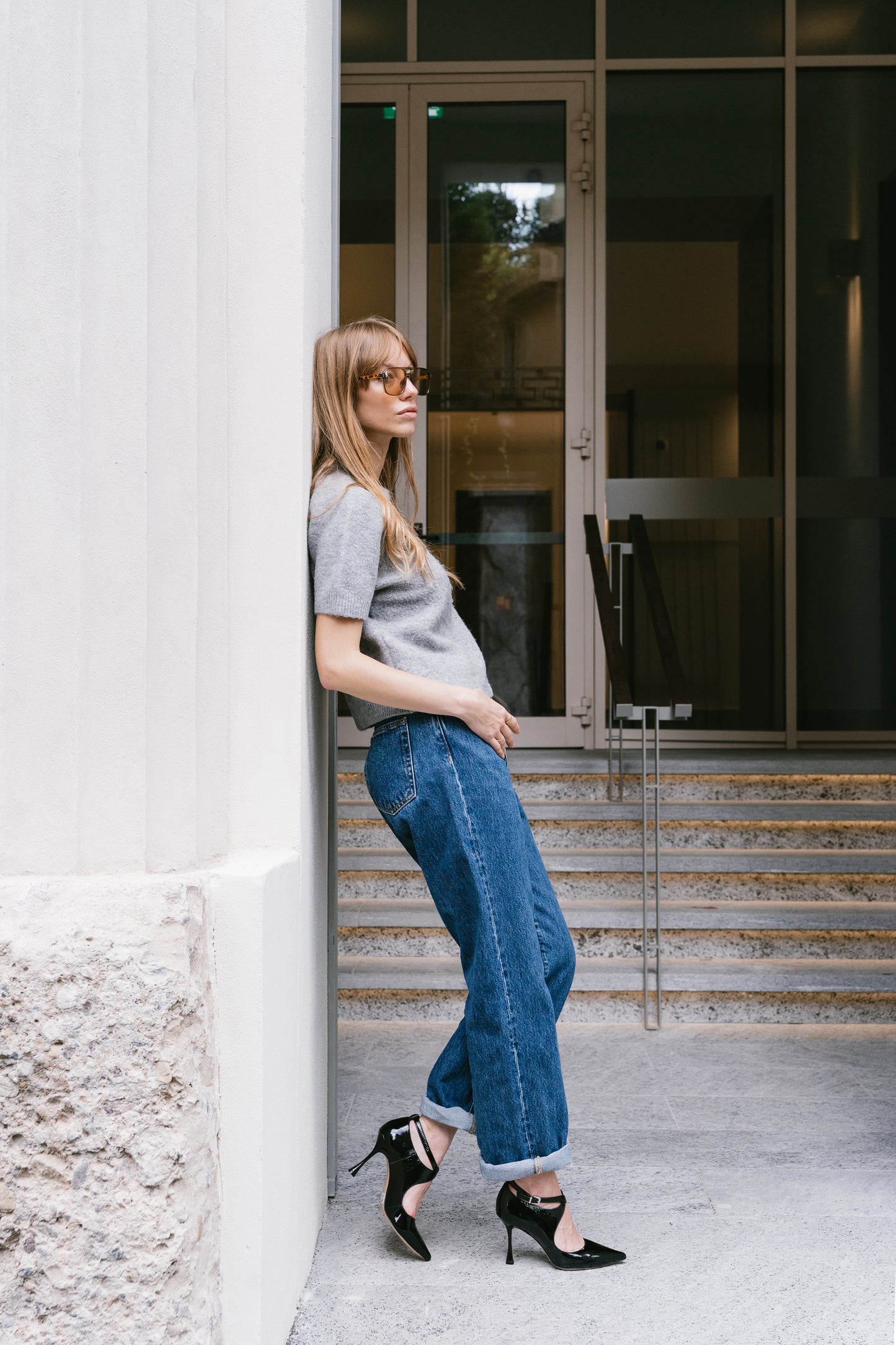 Décolleté Vicenza tacco alto nero