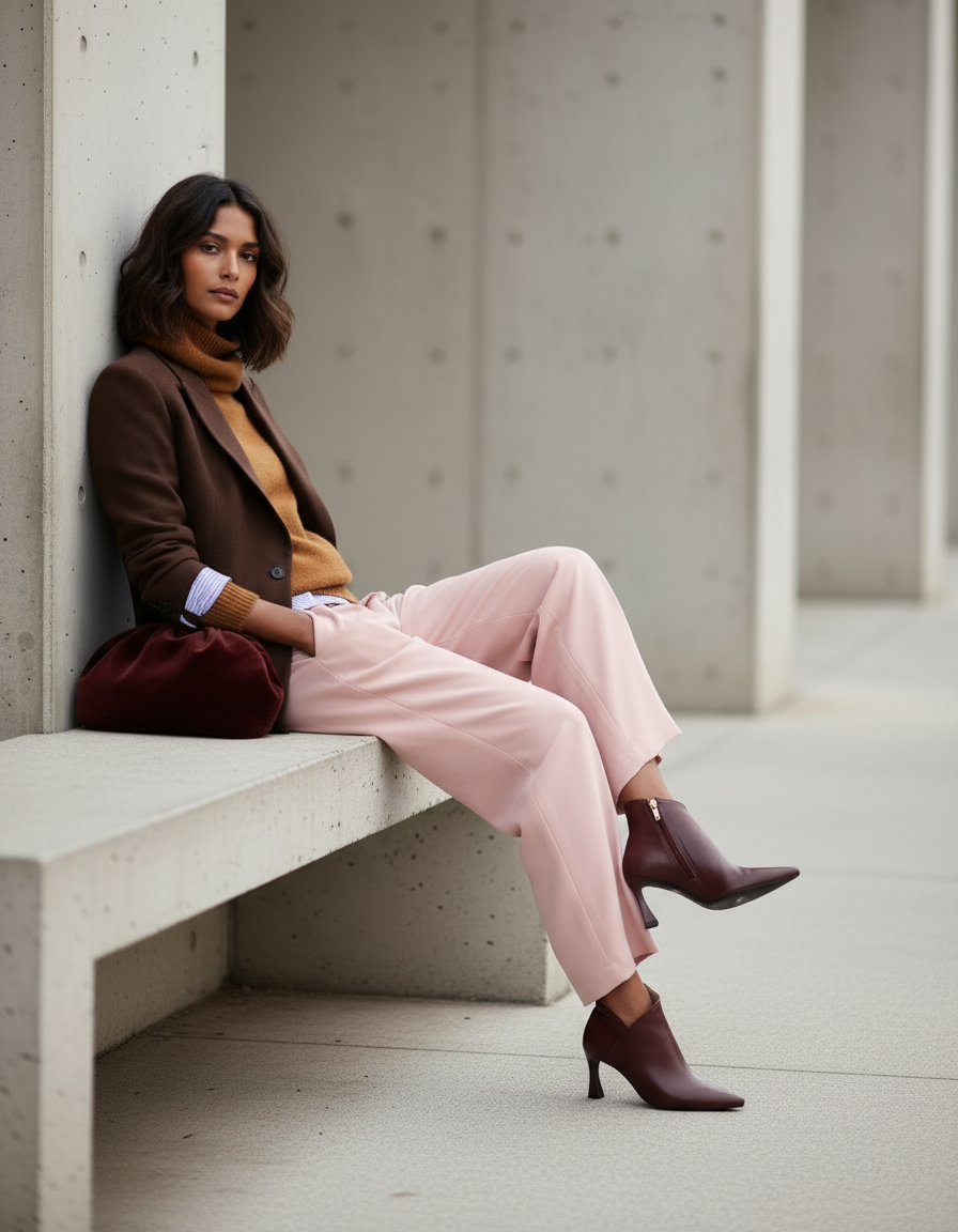 Tronchetto bordeaux - AMOIMIEIDIFETTI