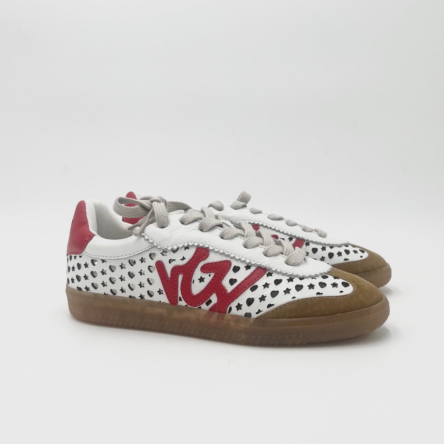 Red Vicenza Sneakers