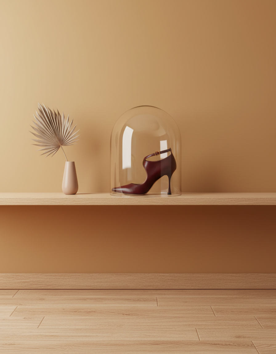 Décolleté Vicenza tacco alto bordeaux