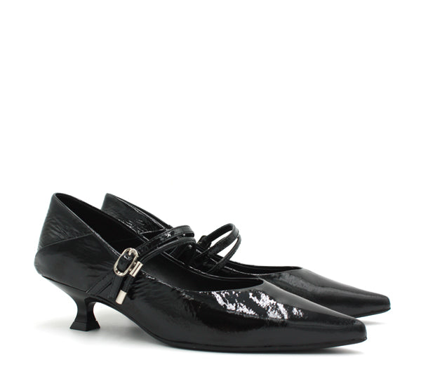 Greta, decollete nero