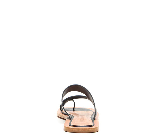 SLIDE LISSE FLAT NERO