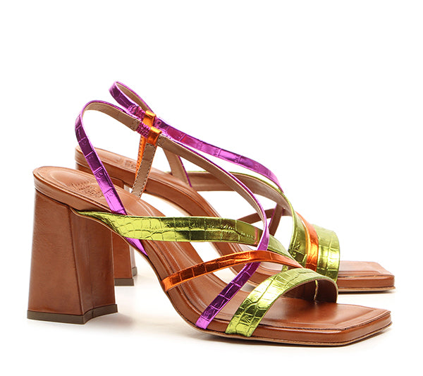 MULTICOLORED ARENAS SANDAL