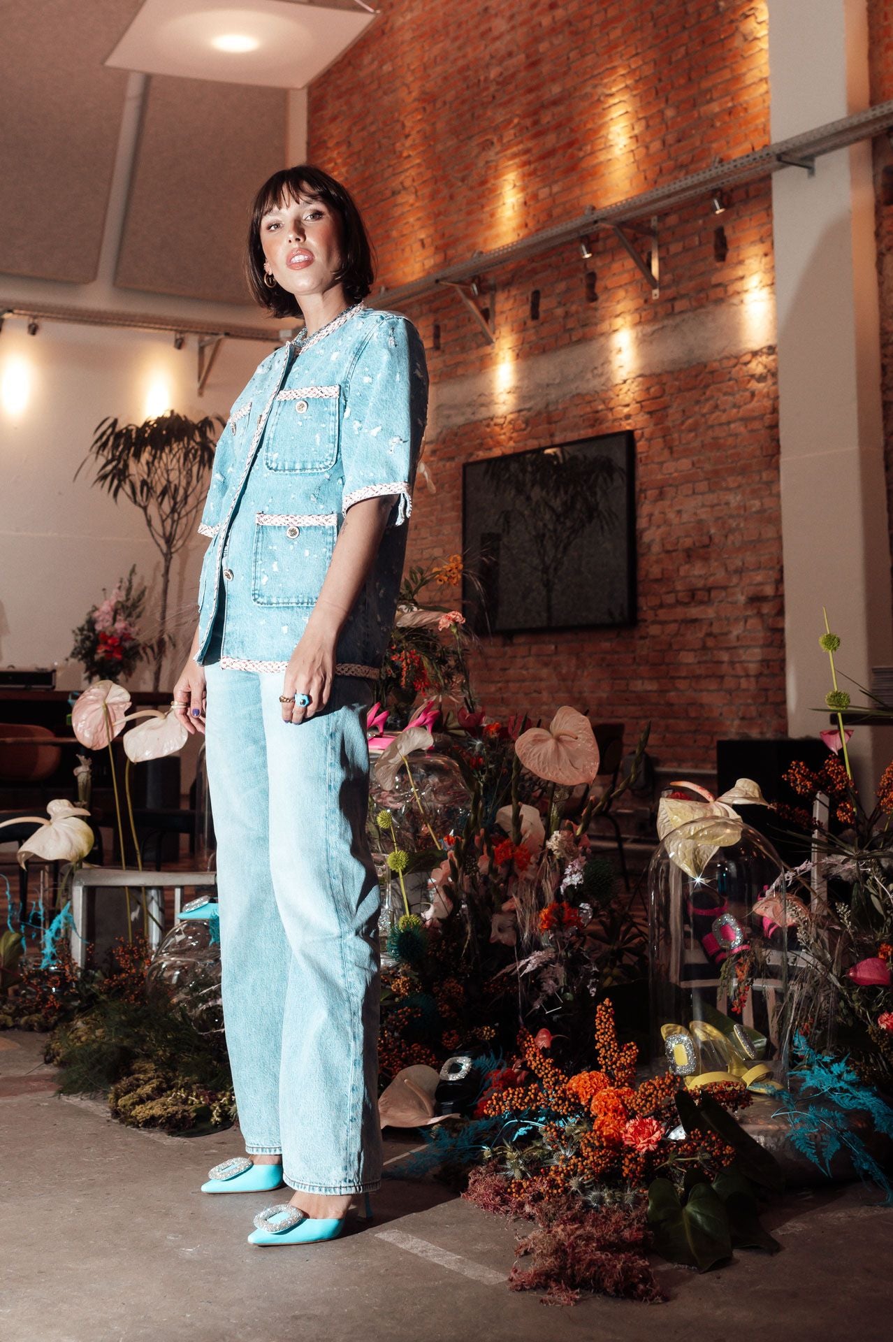 WHITNEY: LIGHT BLUE SLINGBACK