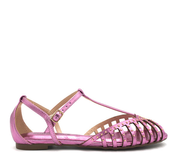 Miss unique magenta sandal #AMOIMIEIDIFETTI