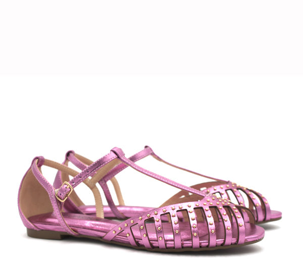 Miss unique magenta sandal #AMOIMIEIDIFETTI