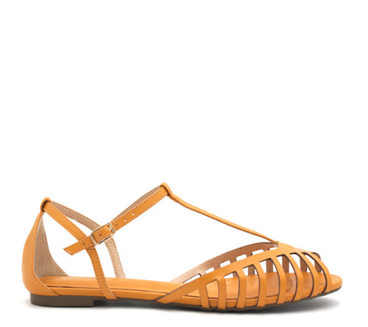 Yellow Miss Unique sandal #AMOIMIEIDIFETTI
