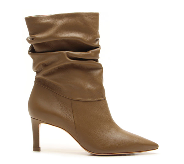 Vicenza brown boots mid heel