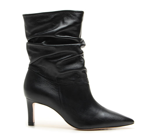 Vicenza black boot mid heel