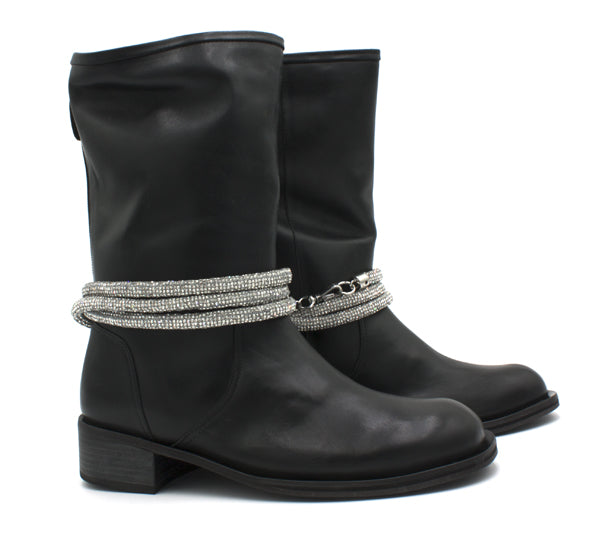 Vicenza black ankle boots #AMOIMIEIDIFETTI