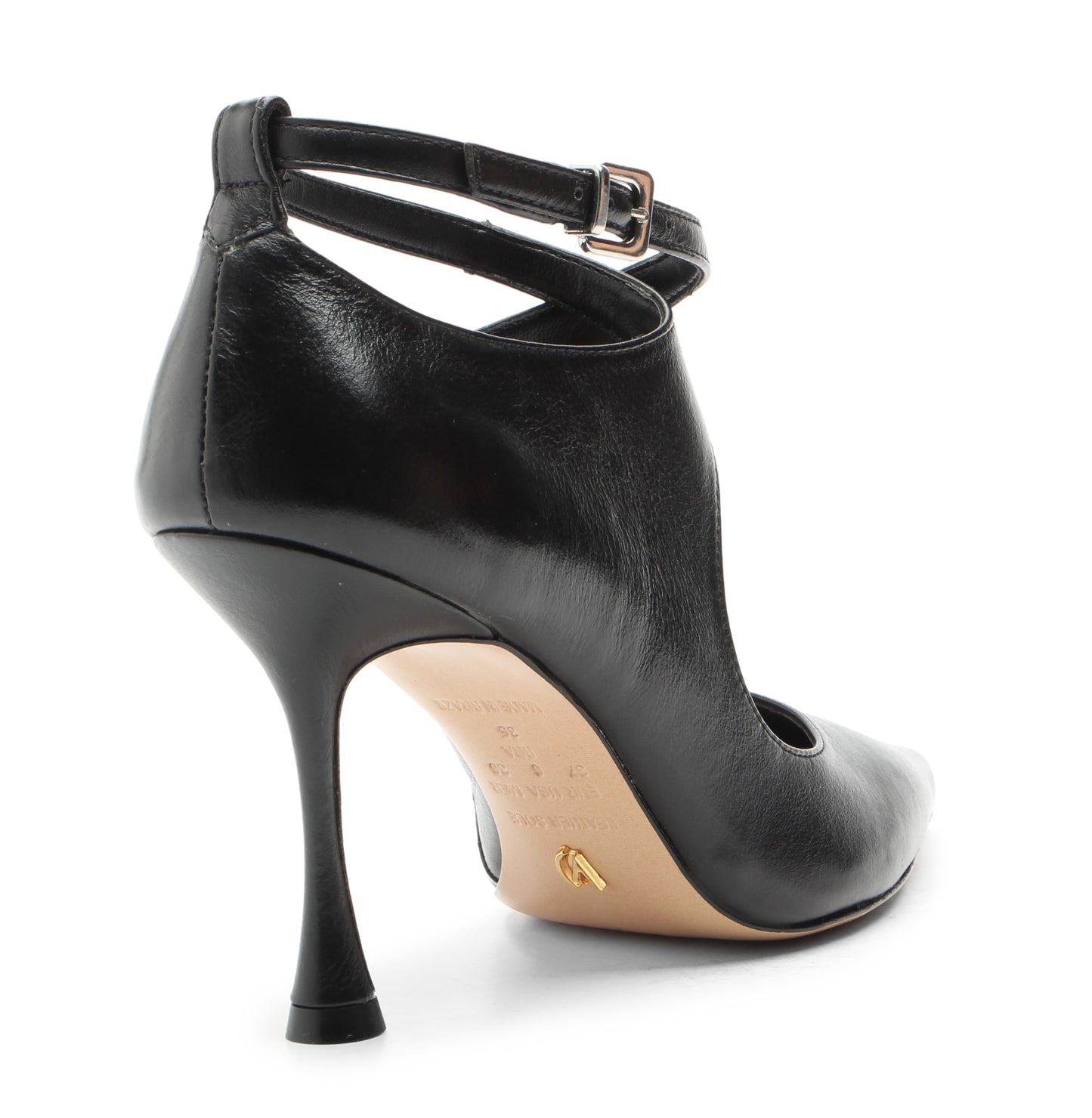 Black Vicenza pump high heel