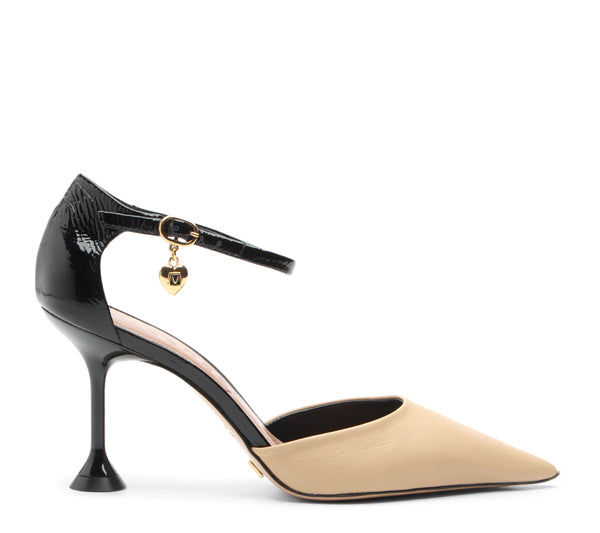 Black Vicenza pump high heel