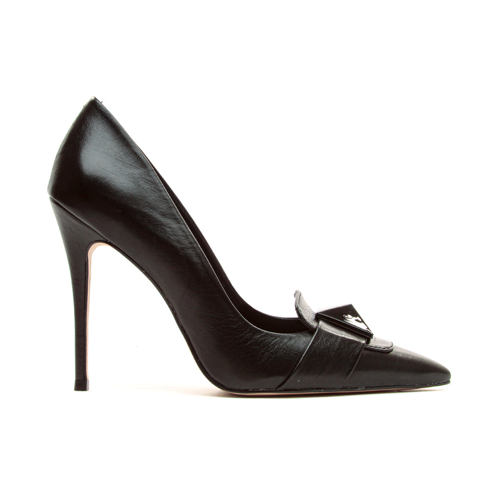 Black Miss Unique pump high heel