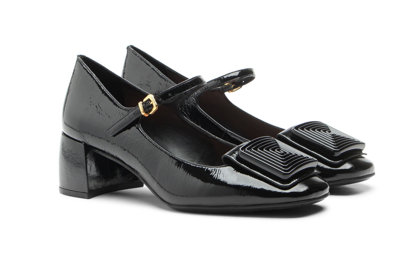 Medium heel Vicenza mary jane