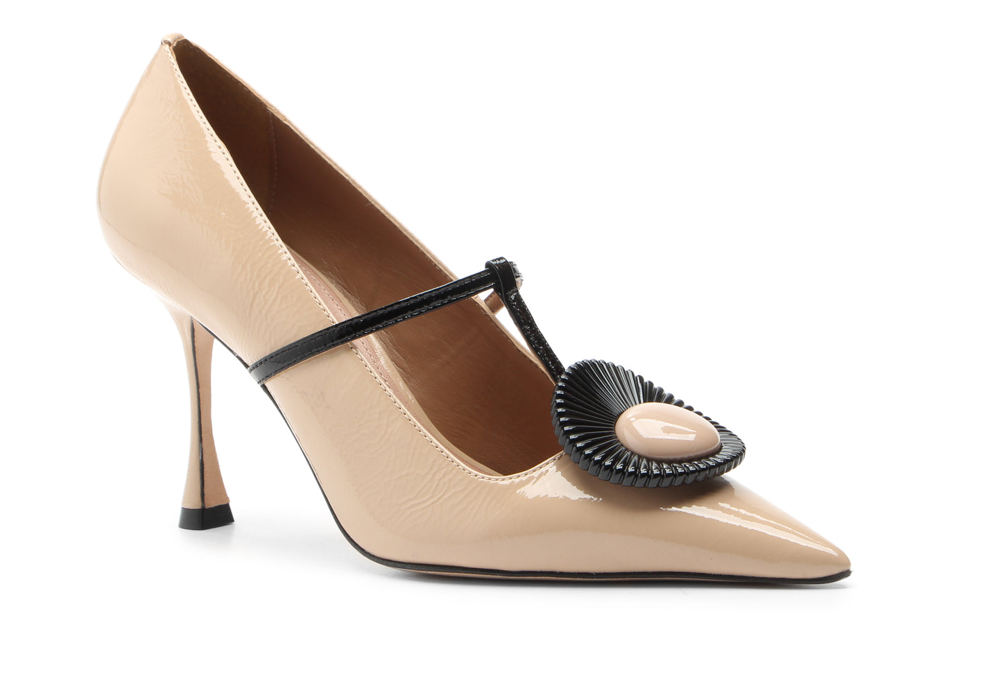 Nude Vicenza high heel pump