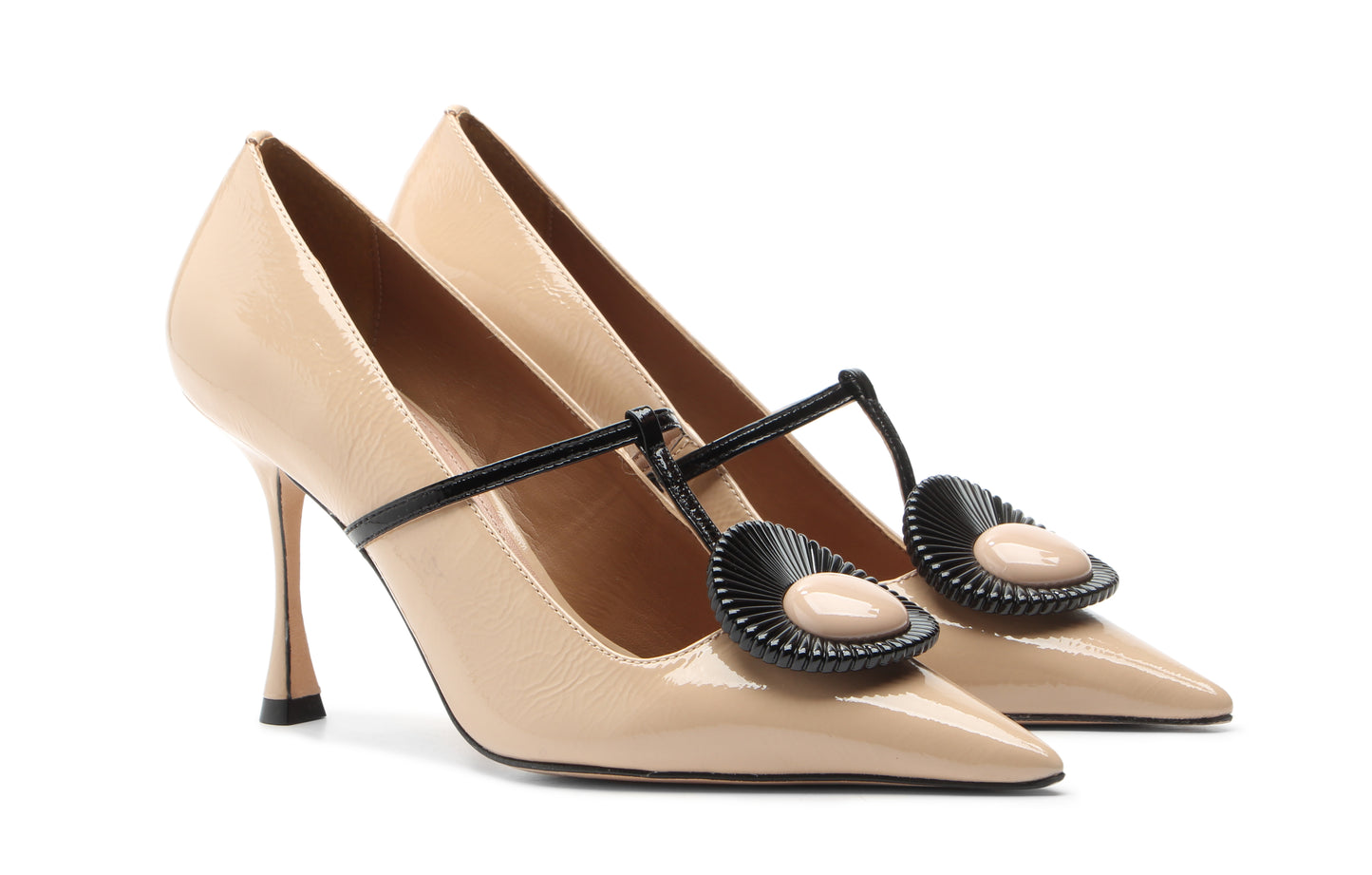 Nude Vicenza high heel pump