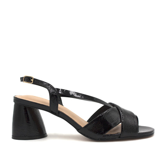 Miss Unique black sandal - #AMOIMIEIDIFETTI