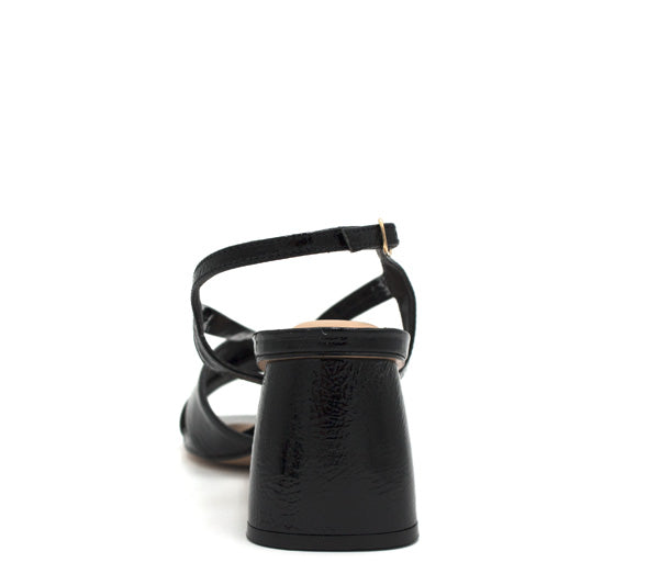 Miss Unique black sandal - #AMOIMIEIDIFETTI