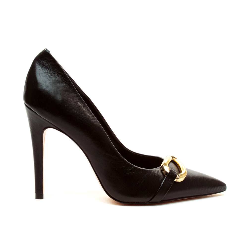 Black Miss Unique pump #AMOIMIEIFIDETTI