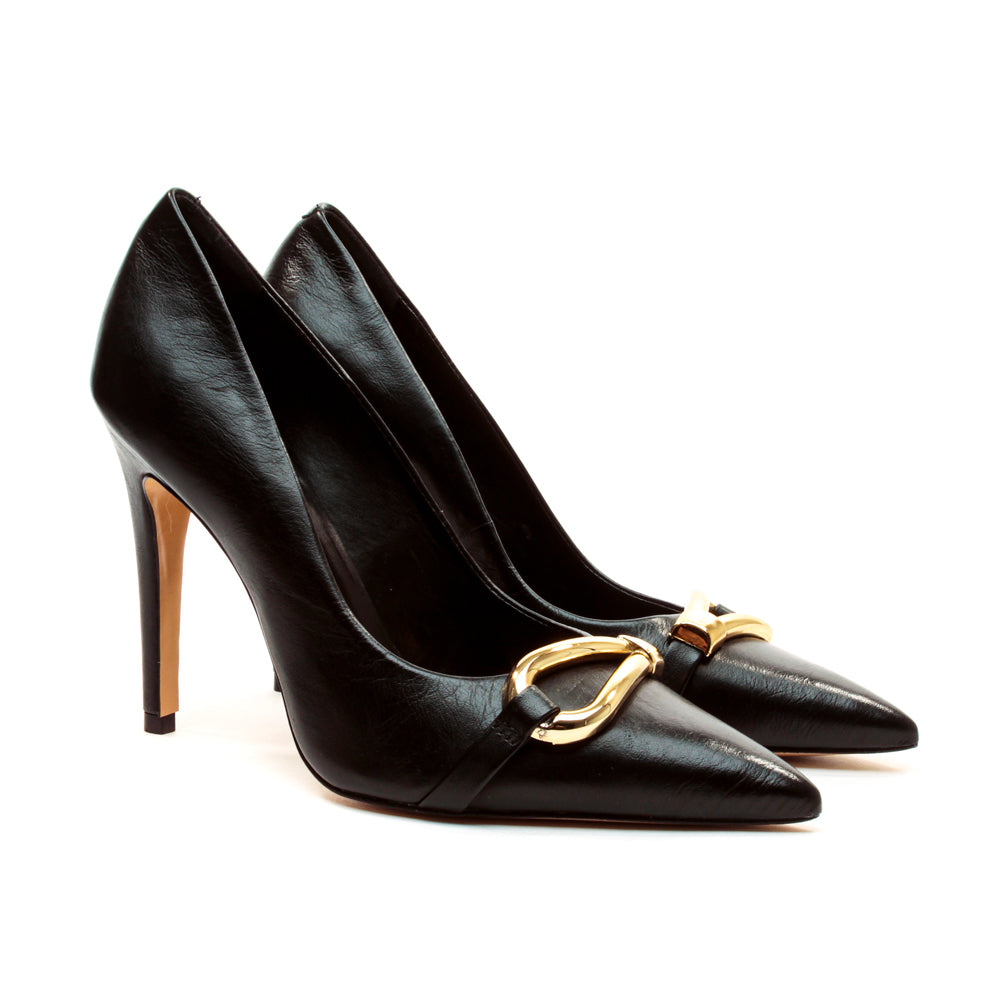 Black Miss Unique pump #AMOIMIEIFIDETTI