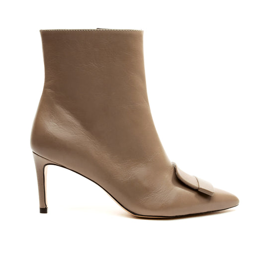 Miss Unique taupe ankle boot #AMOIMIEIDIFETTI