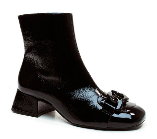 Tronchetto in vernice nera Chain Miss Unique
