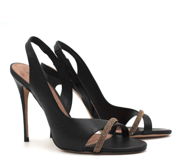 Black Argentina sandal #AMOIMIEIDIFETTI