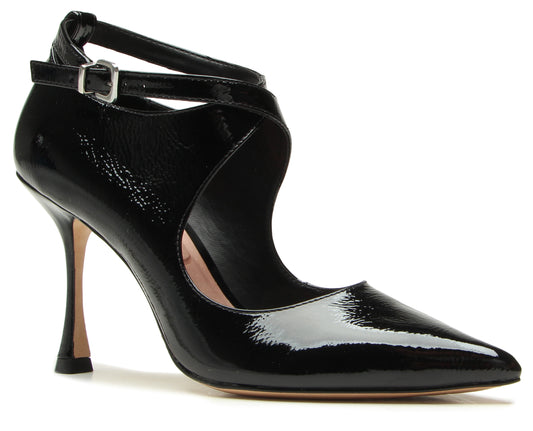 Black Vicenza pump high heel