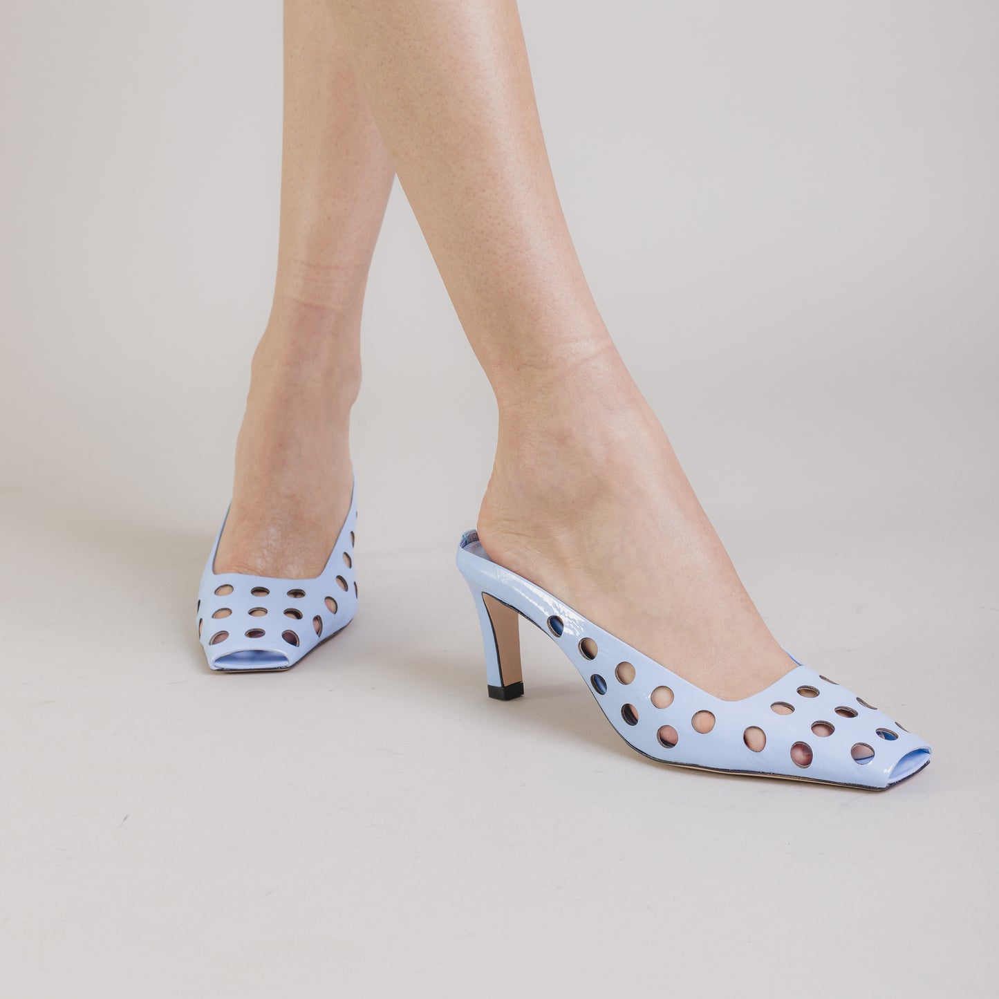 Mule Celina Baby Blue Vicenza