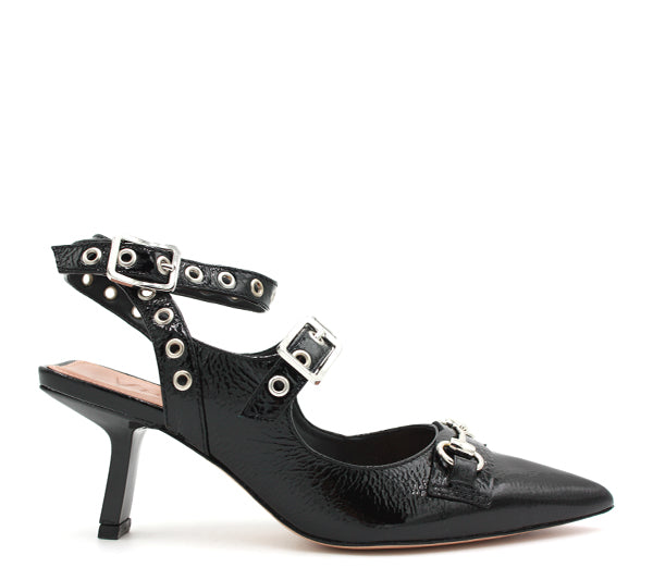 Slingback Vicenza nero