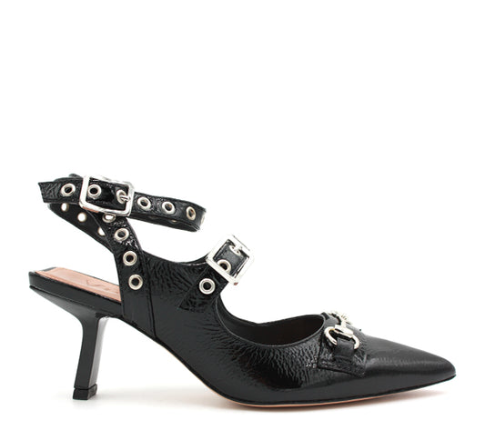 Slingback Vicenza nero