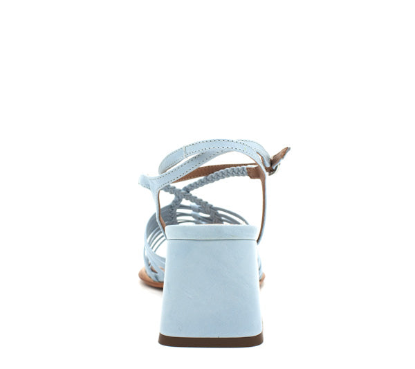 Vicenza celeste block sandal