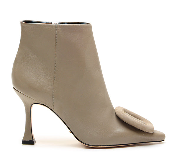 GRACE: GREY ANKLE BOOT
