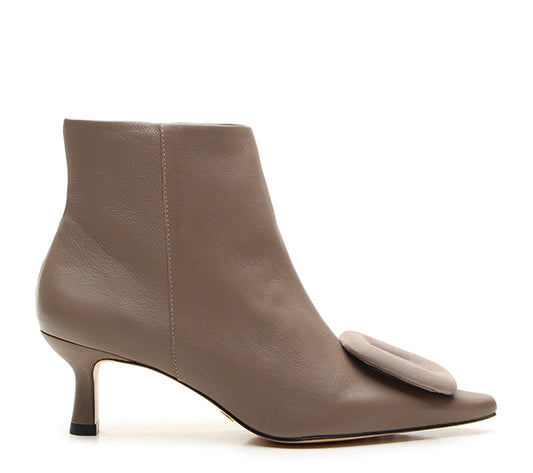 GRACE: TAUPE ANKLE BOOT - TACCO KITTEN