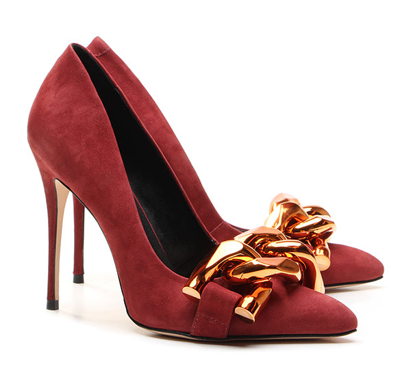 EMILY RED PUMP
