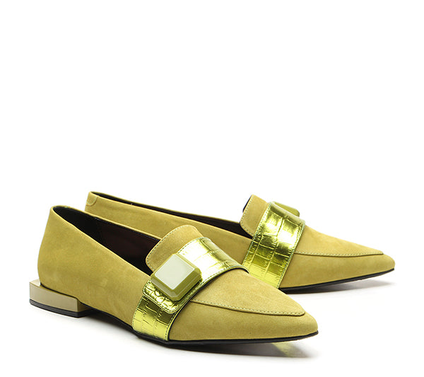 LIME GREEN URBAN LOAFER
